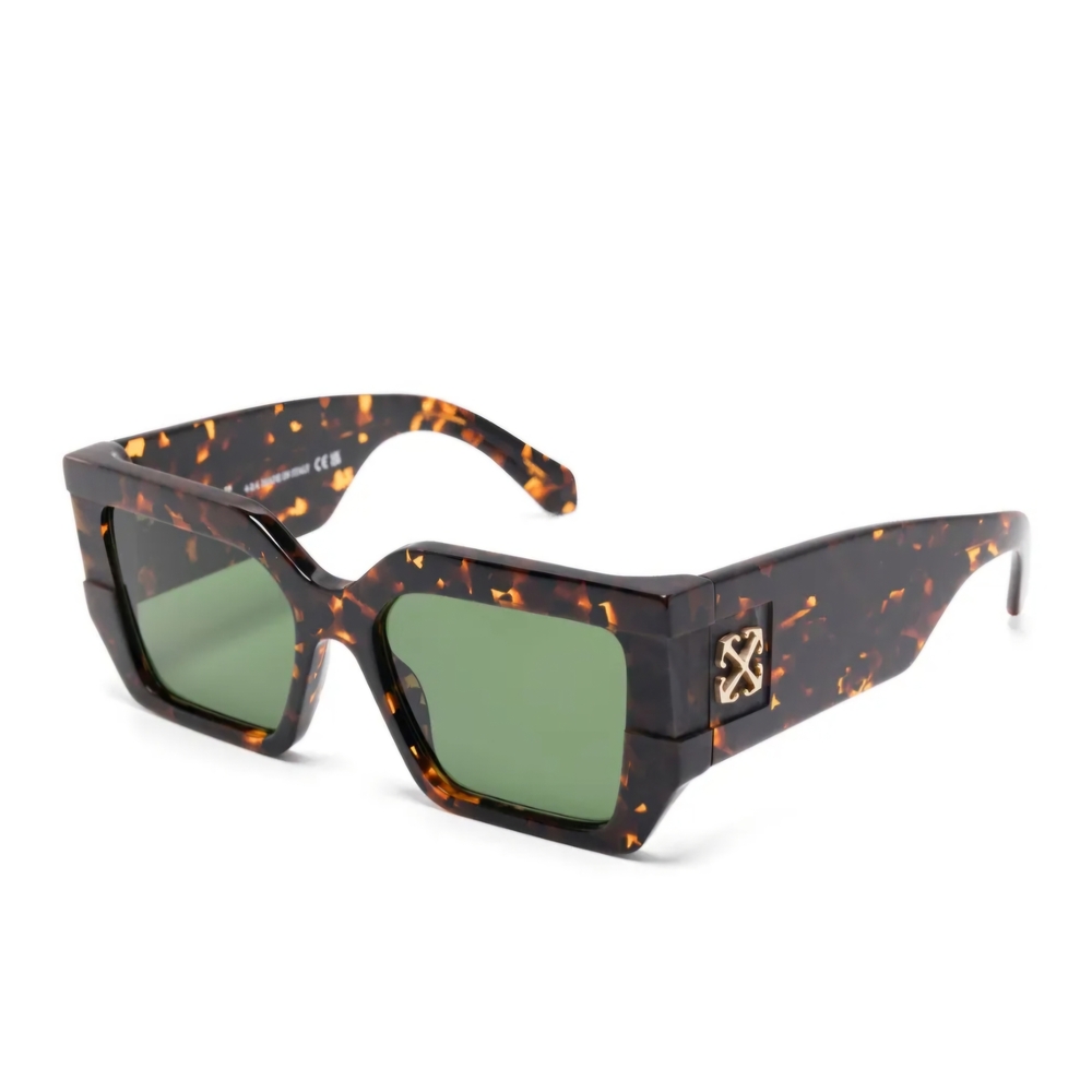 Off White Tortoise Shell Sunglasses - image 1